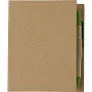  Memo holder, notebook, sticky notes, ball pen, ruler
