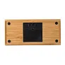  Bamboo wireless charger 5W, clock