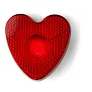  Flashing light "heart" with clip