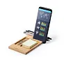  Bamboo desk organizer, phone stand