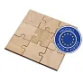  Cup coaster "puzzle"