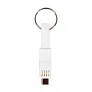  Keyring, charging and synchronization cable