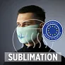  Reusable face mask with filter space and silver ions