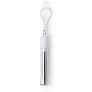 Extendable, reusable drinking straw, silicone mouthpiece and cleaning brush