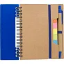 Memo holder, notebook, sticky notes, ball pen