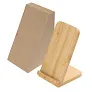  B'RIGHT bamboo wireless charger 10W, phone stand