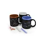  Ceramic mug for drawing 300 ml, chalk