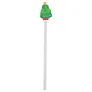  Pencil with eraser, Christmas pattern