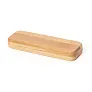  Bamboo writing set, ball pen and roller ball pen