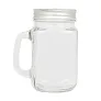 Drinking jar 500 ml with straw