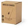  Wheat straw wireless charger 10W, phone stand