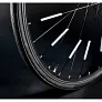  Reflective bicycle overlay to spokes