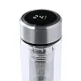  Glass vacuum flask 300 ml with touch digital beverage temperature display and sieve stopping dregs