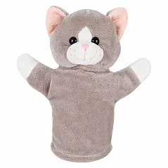 Plush cat, hand puppet
