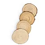  Wooden cup coaster set, 4 pcs