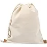  Cotton drawstring bag with cork element