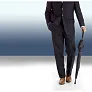  Charles Dickens automatic umbrella, walking stick