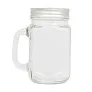  Drinking jar 500 ml with straw