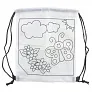  Drawstring bag for colouring, felt tip pens