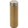  Bamboo vacuum flask 420 ml with sieve stopping dregs