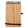  Bamboo notebook A6 with ball pen