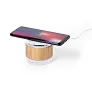  Bamboo wireless speaker 3W, wireless charger 5W