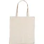  Cotton shopping bag with cork element, cotton 250 g/m2