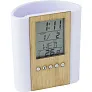  Pen holder with multifunctional clock