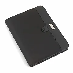 Conference folder approx. A4 with notebook and calculator