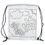  Drawstring bag for colouring, felt tip pens
