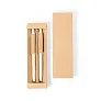  Wheat straw writing set, ball pen and mechanical pencil