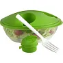  Lunch box 1 L, fork and salad dressing container approx. 50 ml