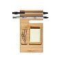  Bamboo desk organizer, phone stand