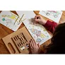  Colouring set, colouring pencils, pencil sharpener and eraser