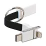  Keyring, charging and synchronization cable
