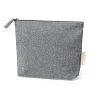  Recycled cotton cosmetic bag