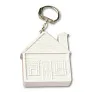  Keyring "house", measuring tape 2m