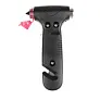  Safety hammer, seat belt cutter, 1 LED torch