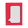  Memo holder "speech bubble", sticky notes