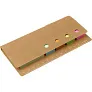  Memo holder, ruler, sticky notes, ball pen