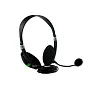  Headset: headphones with microphone