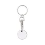  Keyring with shopping cart coin