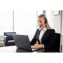  Headset: headphones with microphone