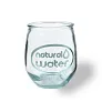  Set of 2 glasses 400 ml and glass bottle 1 L