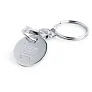  Keyring with shopping cart coin