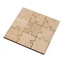  Cup coaster "puzzle"