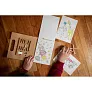  Colouring set, colouring pencils, pencil sharpener and eraser