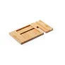  Bamboo desk organizer, phone stand
