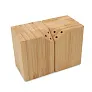  Bamboo salt and pepper set