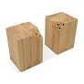  Bamboo salt and pepper set